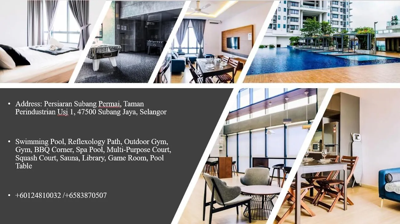 Apartment -Near Sunway Pyramid- 2Bedroom 2Bathroom- Subang Jaya